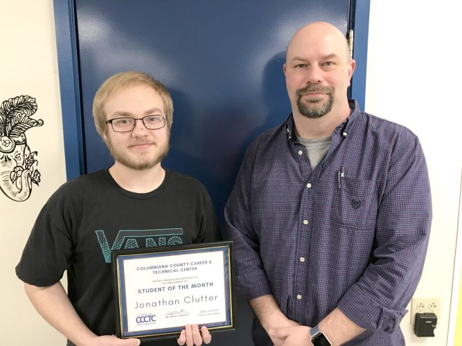 CCCTC Student of the Month